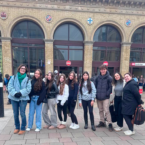 Nossos alunos na Europa