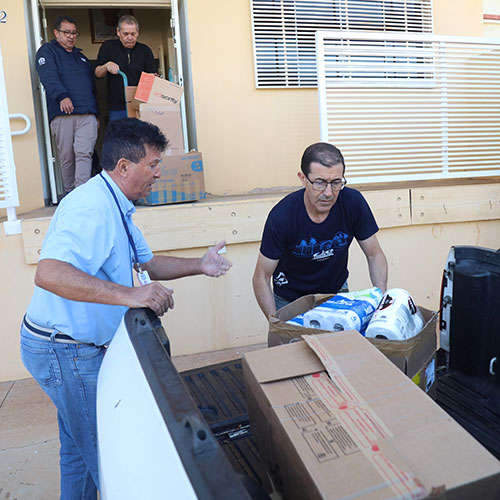 Quase 4 mil produtos arrecadados no Arraiá Cristo Rei são doados a 8 entidades assistenciais