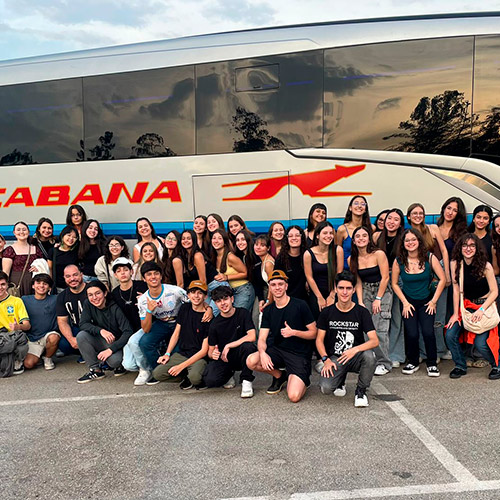 Alunos da 2ª série do Ensino Médio visitam a Uniexpo em São Paulo